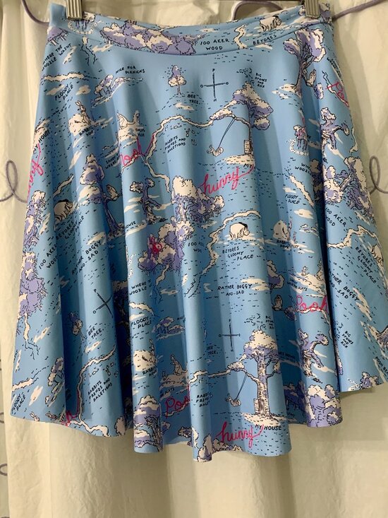 Blackmilk Dresses & Skirts - Black Milk Disney Winnie The Pooh Hundred Acre Woods Skirt Size Large Blackmilk